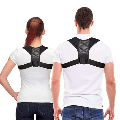 Adjustable Posture Corrector for Men & Women | Back & Shoulder Support Brace