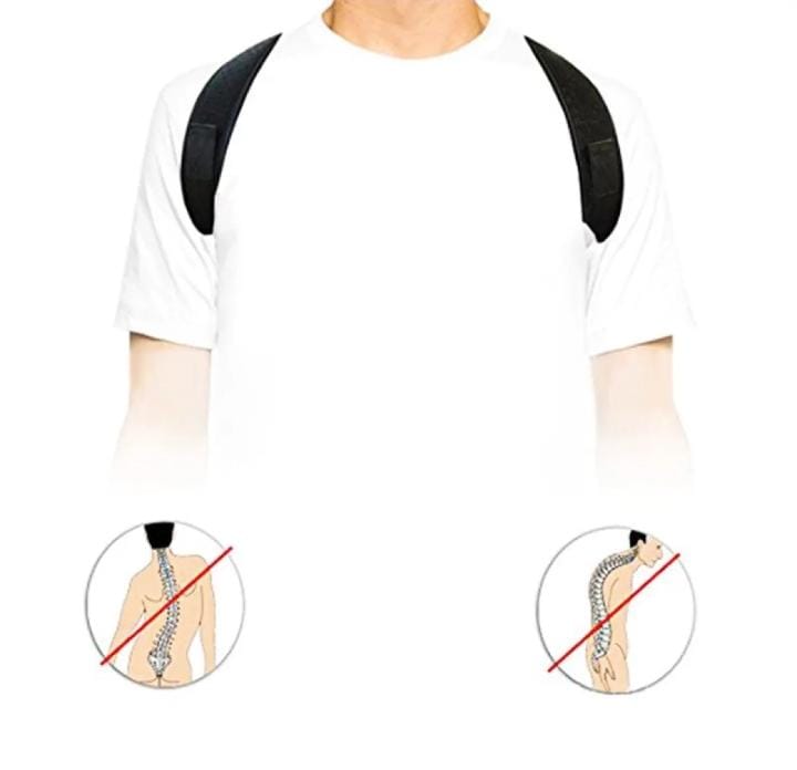 Adjustable Posture Corrector for Men & Women | Back & Shoulder Support Brace
