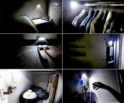 Wireless Motion Sensor LED Night Light | Battery Powered Indoor & Outdoor Light