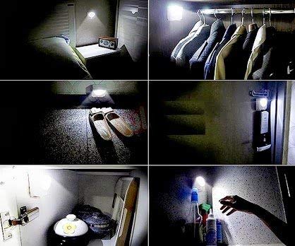 Wireless Motion Sensor LED Night Light | Battery Powered Indoor & Outdoor Light