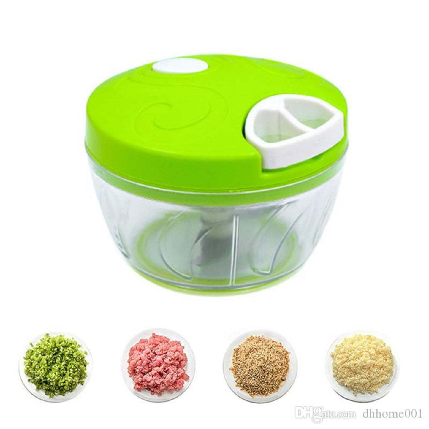 Multi-Function Vegetable Chopper & Food Processor | Manual Garlic, Onion & Veggie Cutter