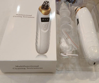 Digital Blackhead Remover Vacuum | Electric Pore Cleaner & Facial Acne Removal Tool