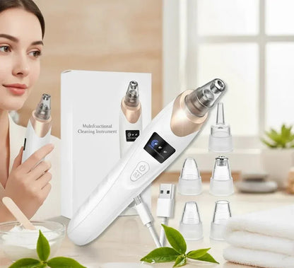 Digital Blackhead Remover Vacuum | Electric Pore Cleaner & Facial Acne Removal Tool