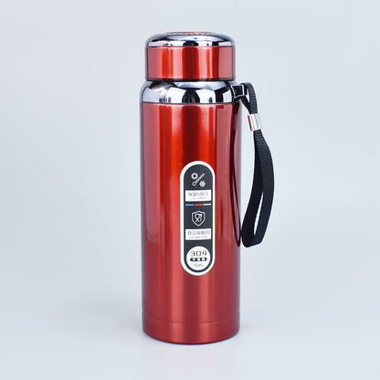 1000ml Stainless Steel Vacuum Insulated Thermos Bottle | Leakproof Travel & Gym Water Bottle