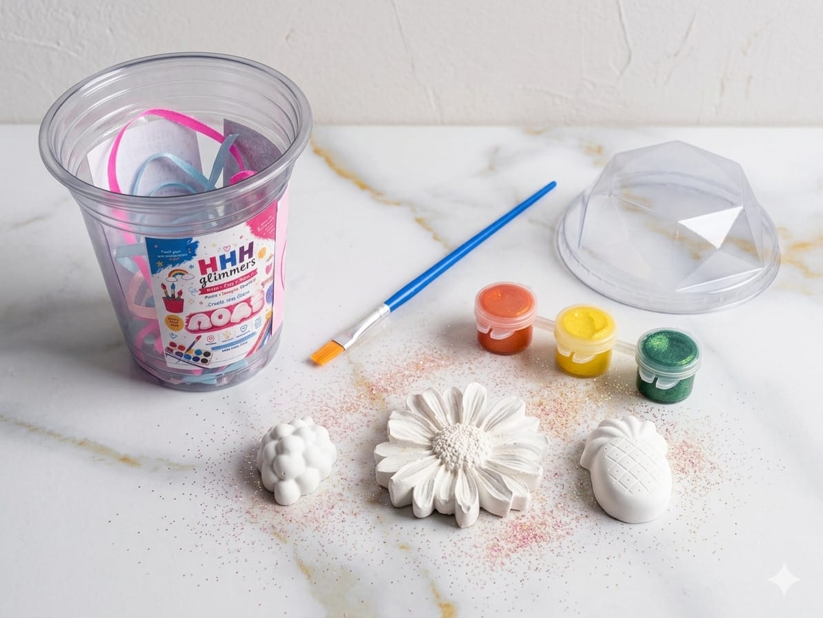 DIY Paint Kit for Kids – Creative Plaster Painting Set | Fun Learning Activity
