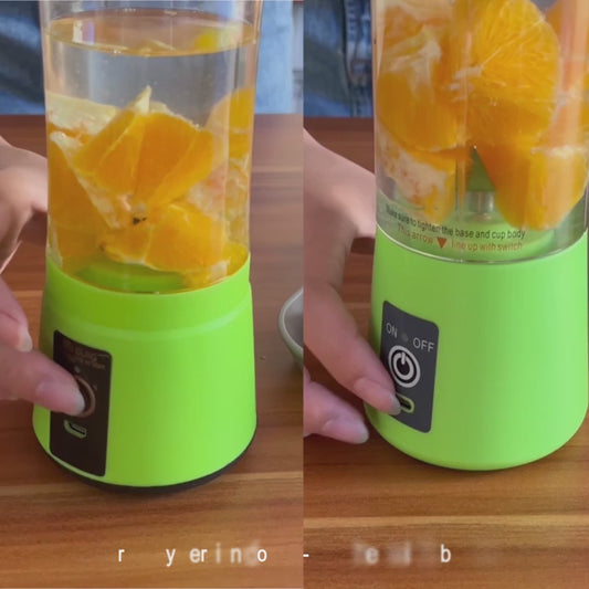 Portable USB Rechargeable Blender | Mini Smoothie Maker | Personal Juicer Cup